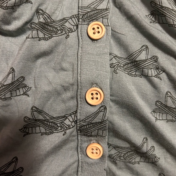 kate quinn collared dress grasshopper print | NWT | 18-24m - Picture 4 of 4